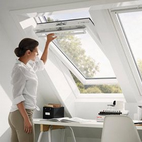 Fenêtre de toit Velux Vichy fenetre ouverture rotation