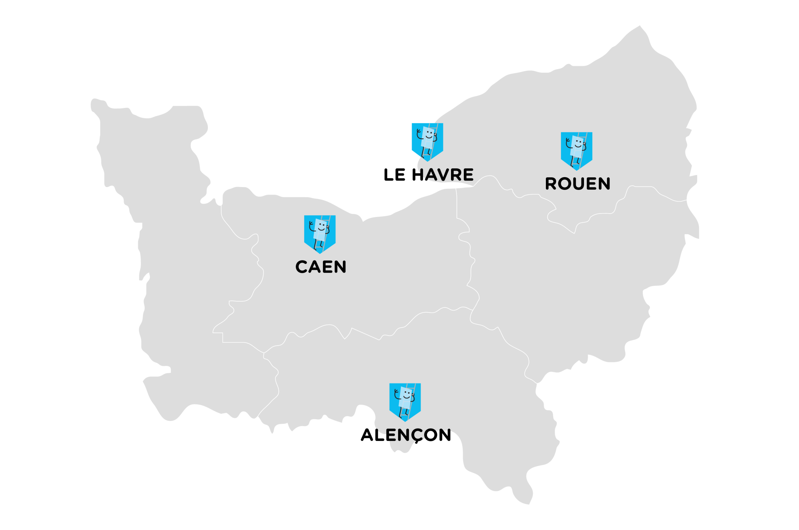 Carte_Normandie-19.png Nos experts de la pose VELUX sont dans l’Orne