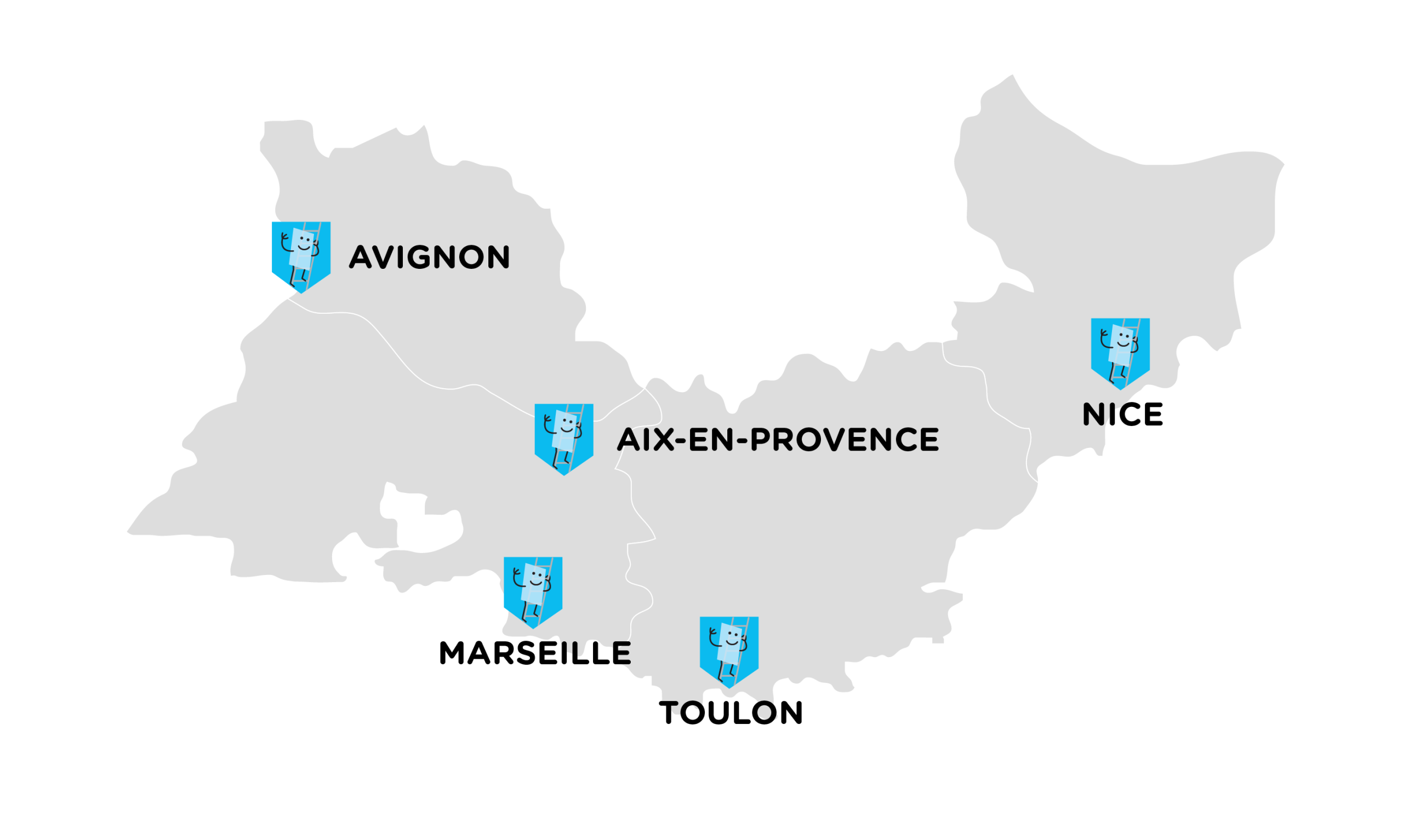 Carte_PACA-17.png Nos experts de la pose VELUX sont dans les Alpes-Maritimes