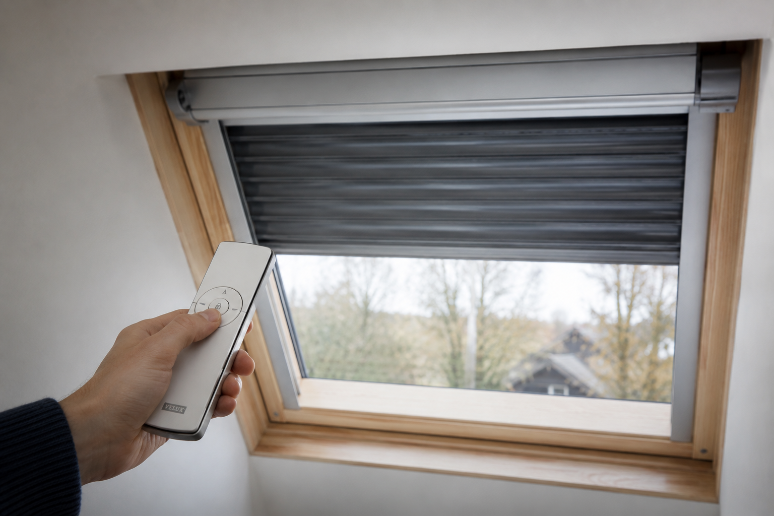 Comment réinitialiser un volet roulant VELUX