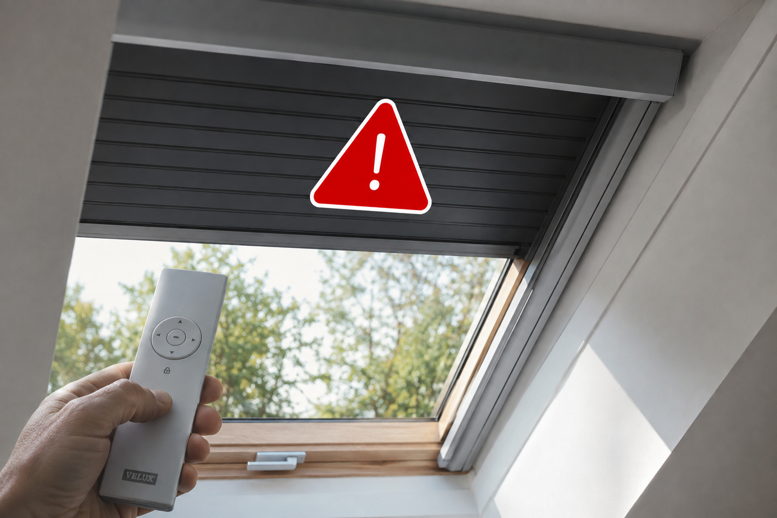 Volet VELUX bloqué