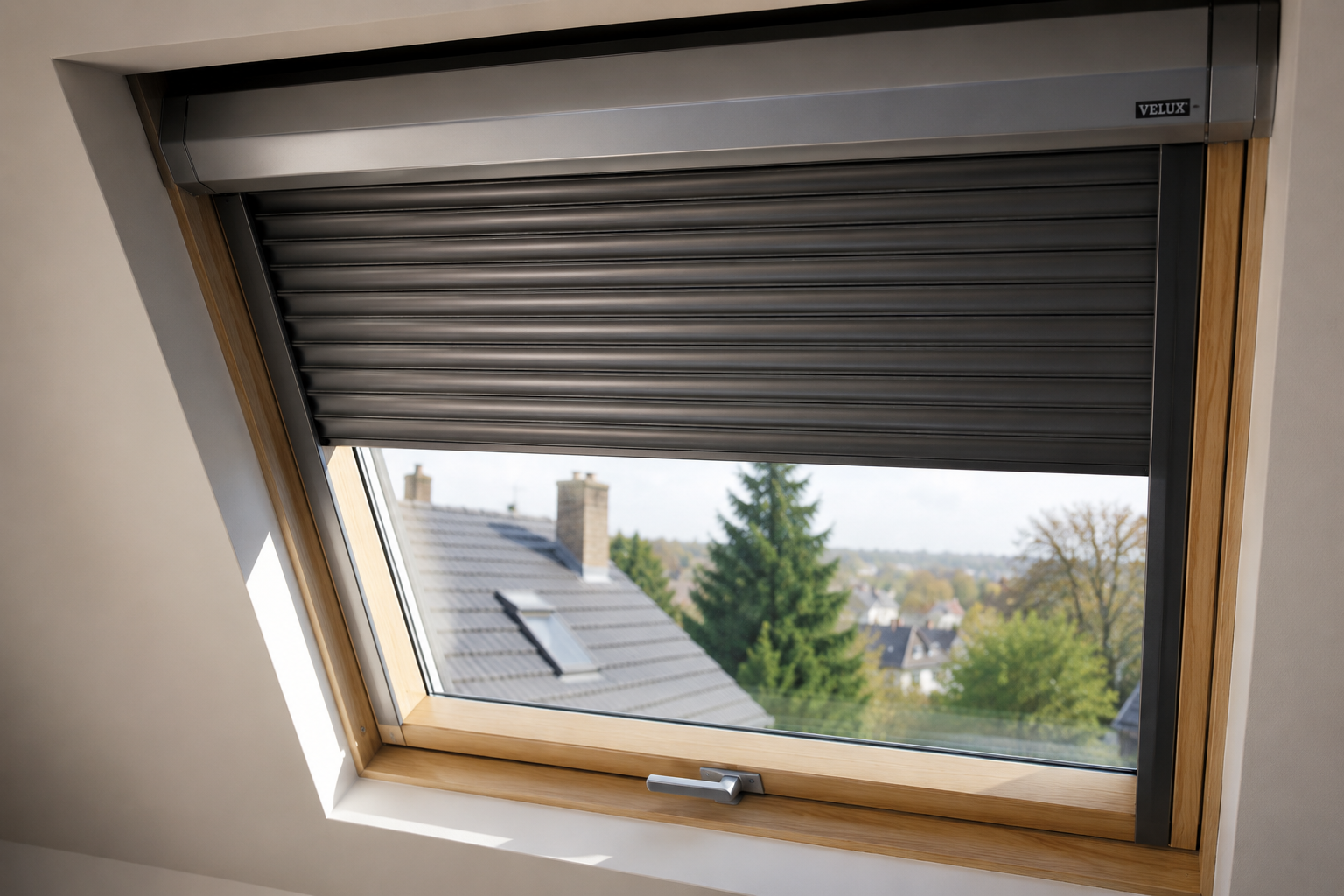 Volet roulant VELUX électrique bloqué