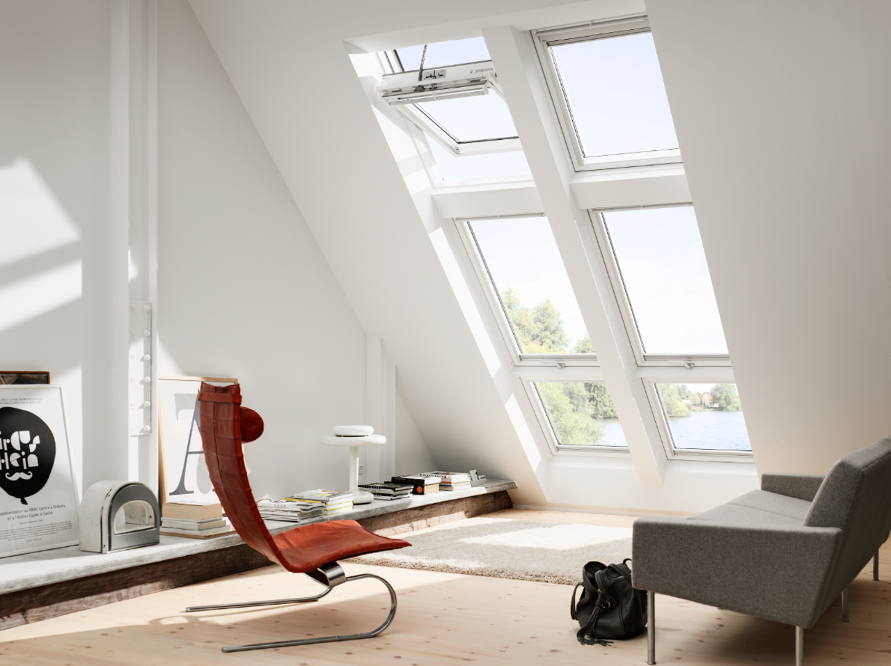 installer verriere plane velux