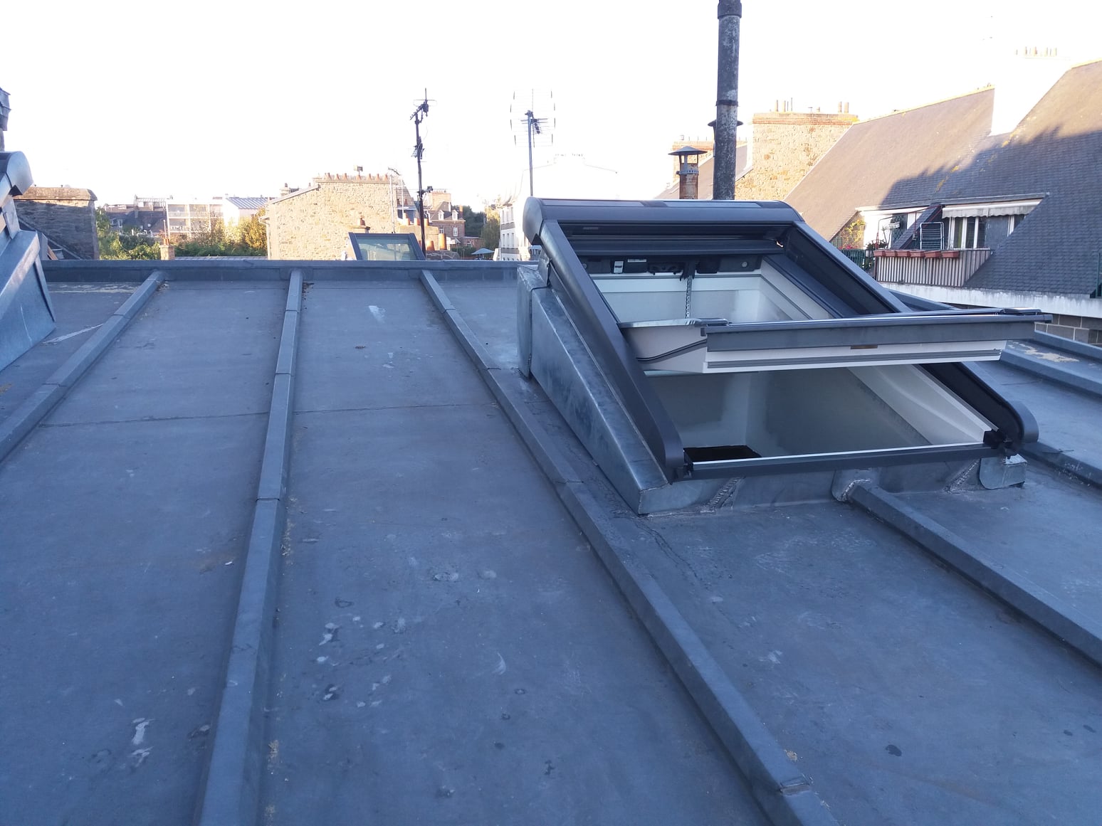 installation solution toit plat velux saint brieuc