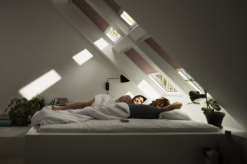installer stores occultant velux chambre