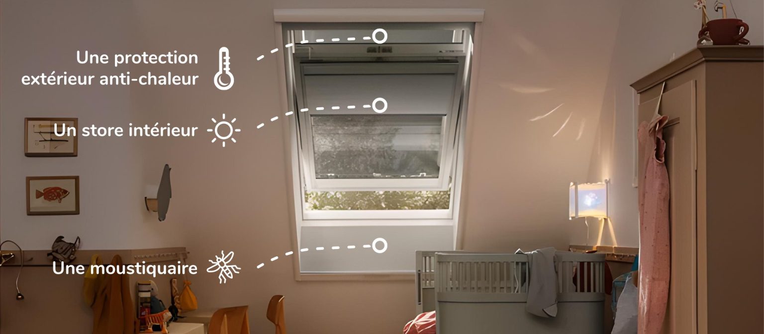 Store antichaleur protégez votre intérieur A Ciel Ouvert