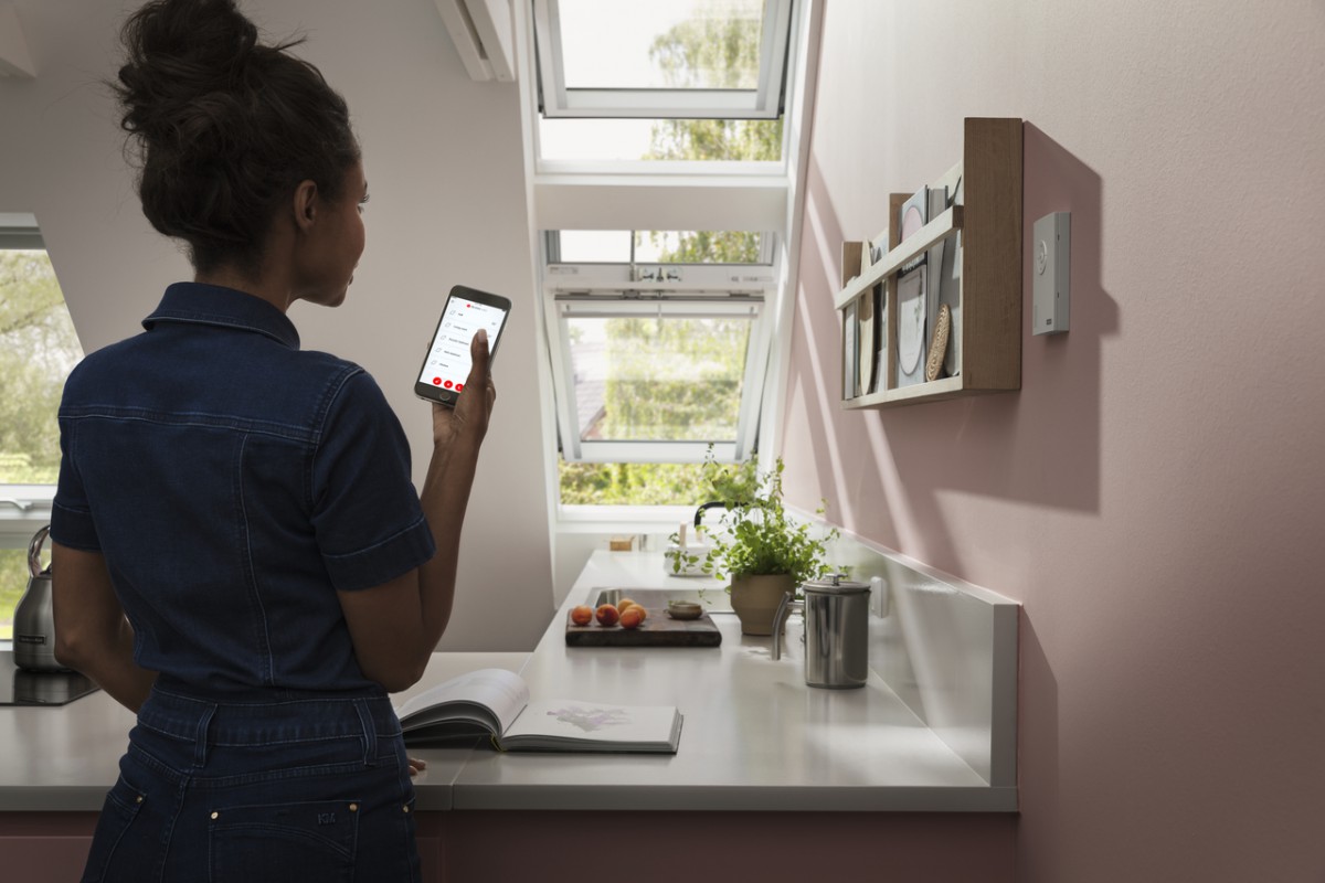 Pose d'un VELUX INTEGRA - VELUX ACTIVE WITH NETATMO