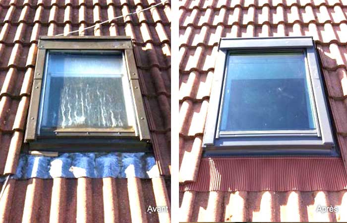 Remplacement fenêtre de toit VELUX